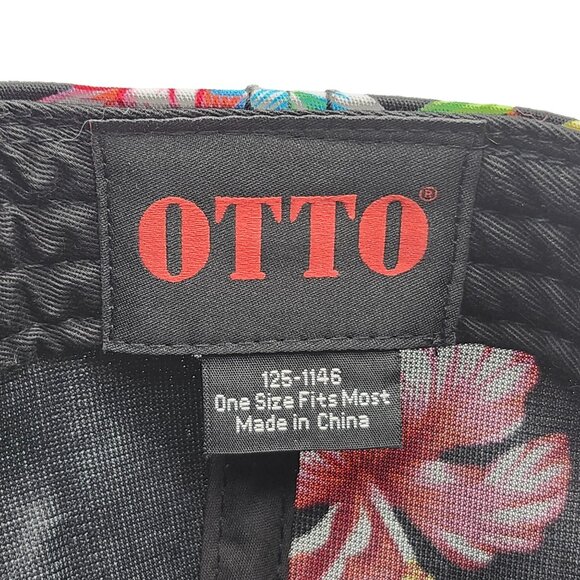 Anchor Bay California Hawaiian Hibiscus Floral Palm OTTO Snapback Hat Mendocino - Picture 15 of 15